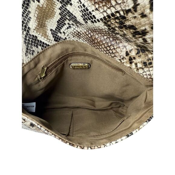 ALDO Clutch Bag Asymmetrical Snakeskin Animal Print Small Bag - Picture 5 of 7